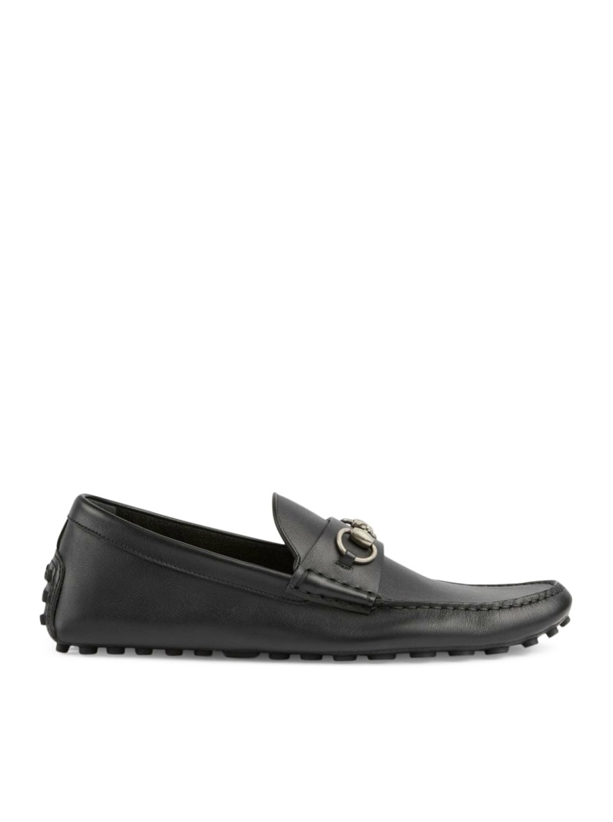 Loafers Black Gucci Gent - Suitnegozi GOOFASH