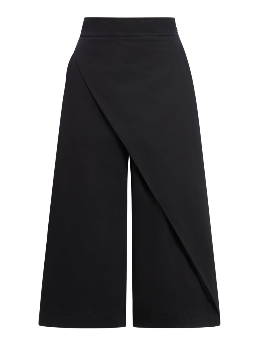Loewe Ladies Trousers Black - Suitnegozi GOOFASH