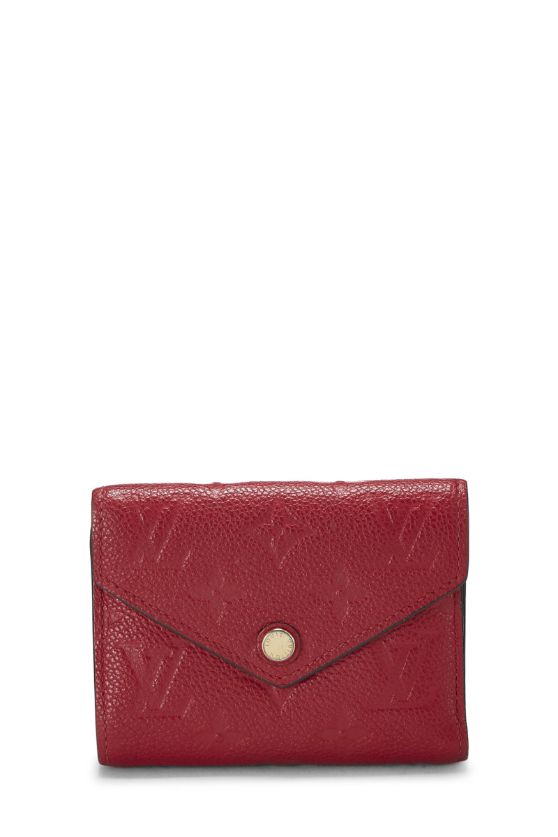 Louis Vuitton Red Woman Wallet - WGACA GOOFASH