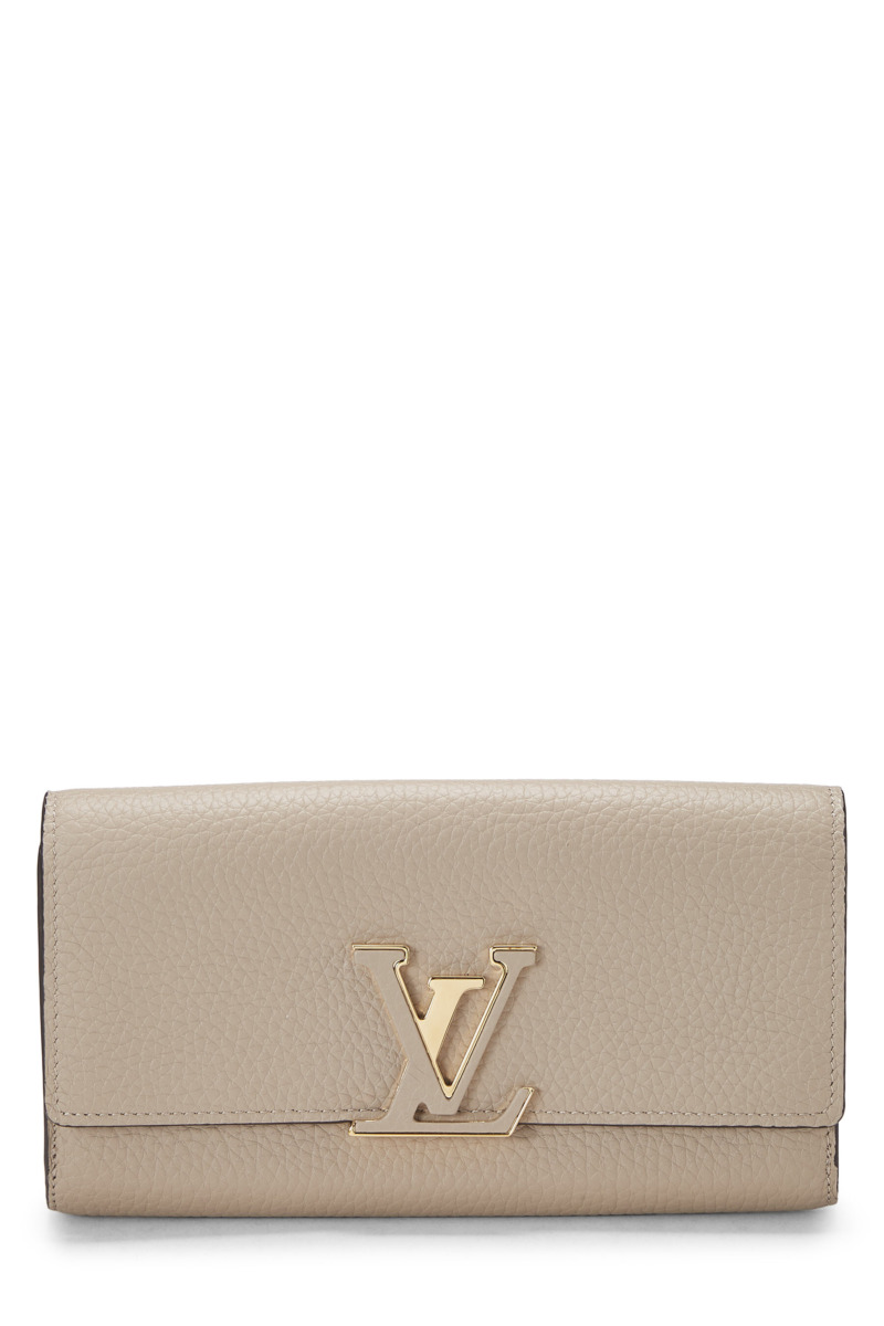 Louis Vuitton Wallet in Grey - WGACA GOOFASH