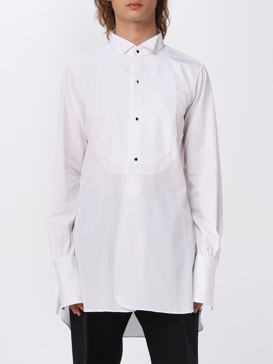 Maison Margiela - Gent Shirt in White from Giglio GOOFASH
