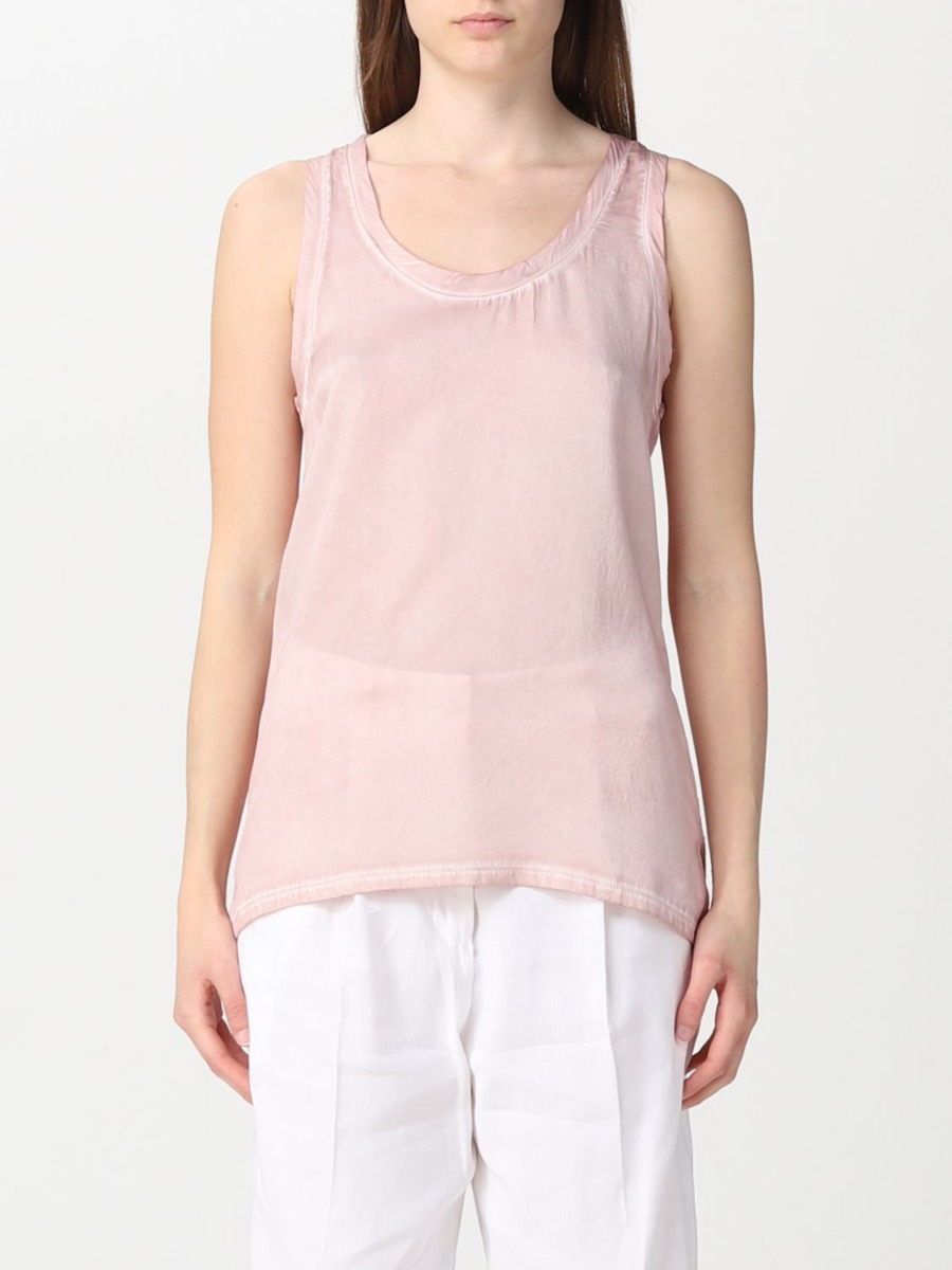 Majestic Ladies Pink Top at Giglio GOOFASH