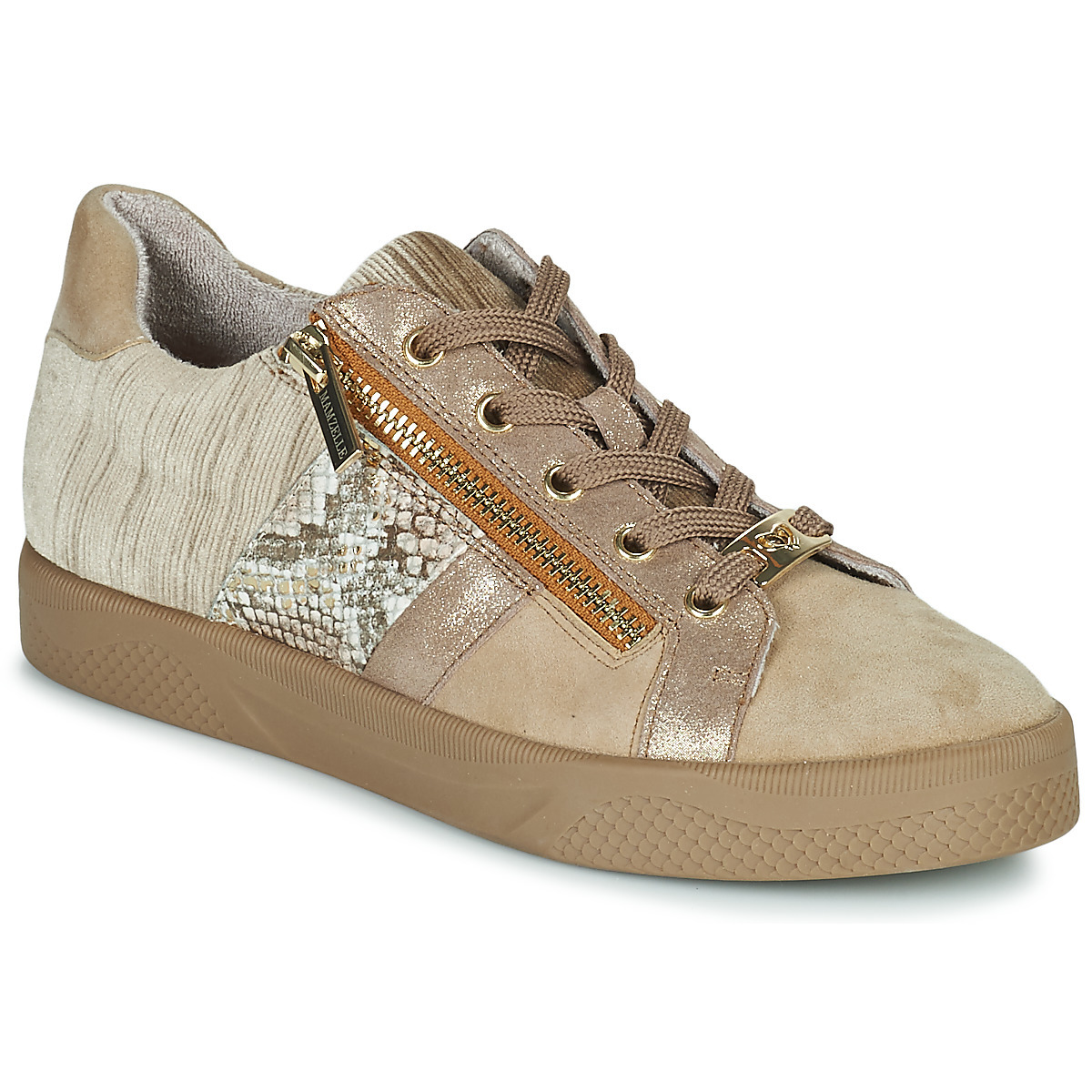 Mam'Zelle Woman Brown Sneakers at Spartoo GOOFASH