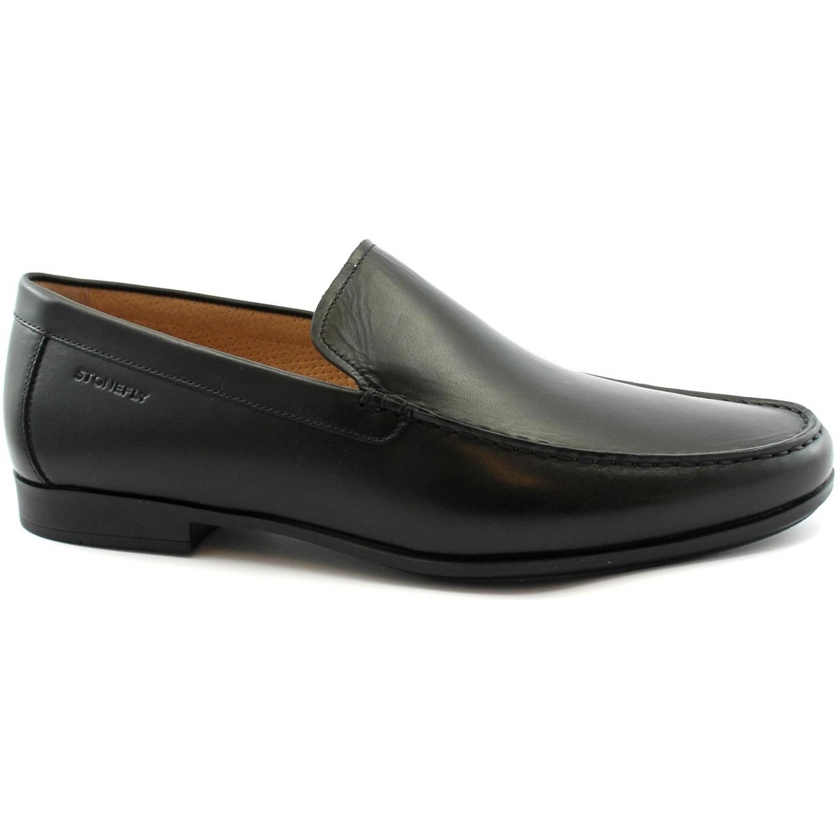 Man Black Loafers by Spartoo GOOFASH