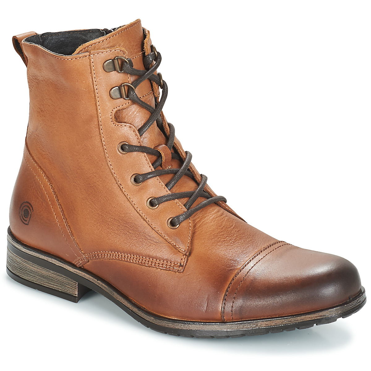 Man Boots - Brown - Spartoo GOOFASH