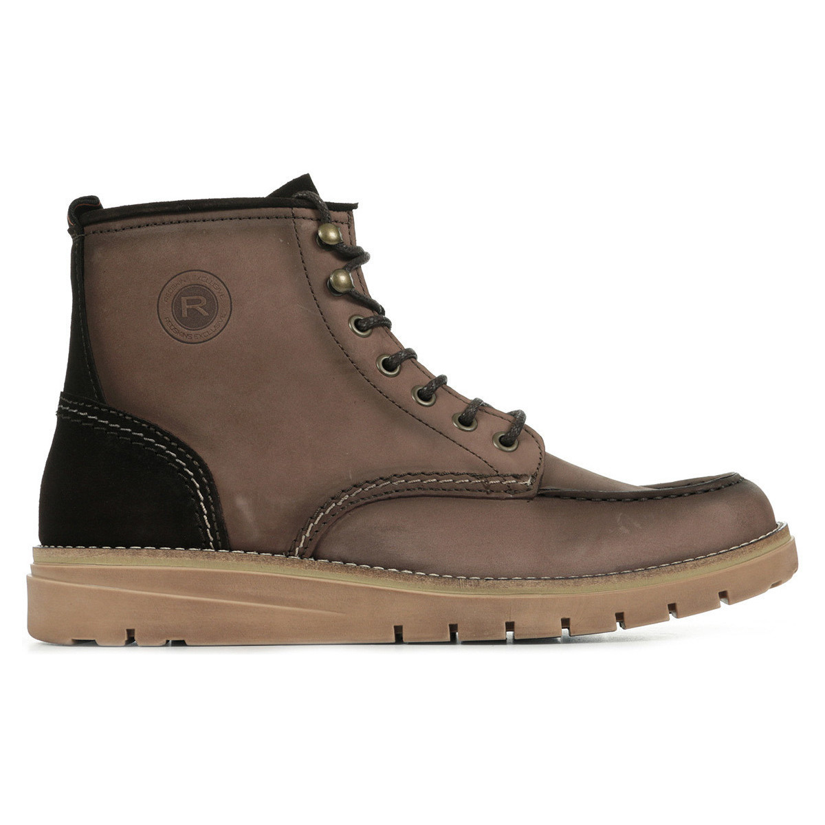 Man Brown - Boots - Spartoo GOOFASH