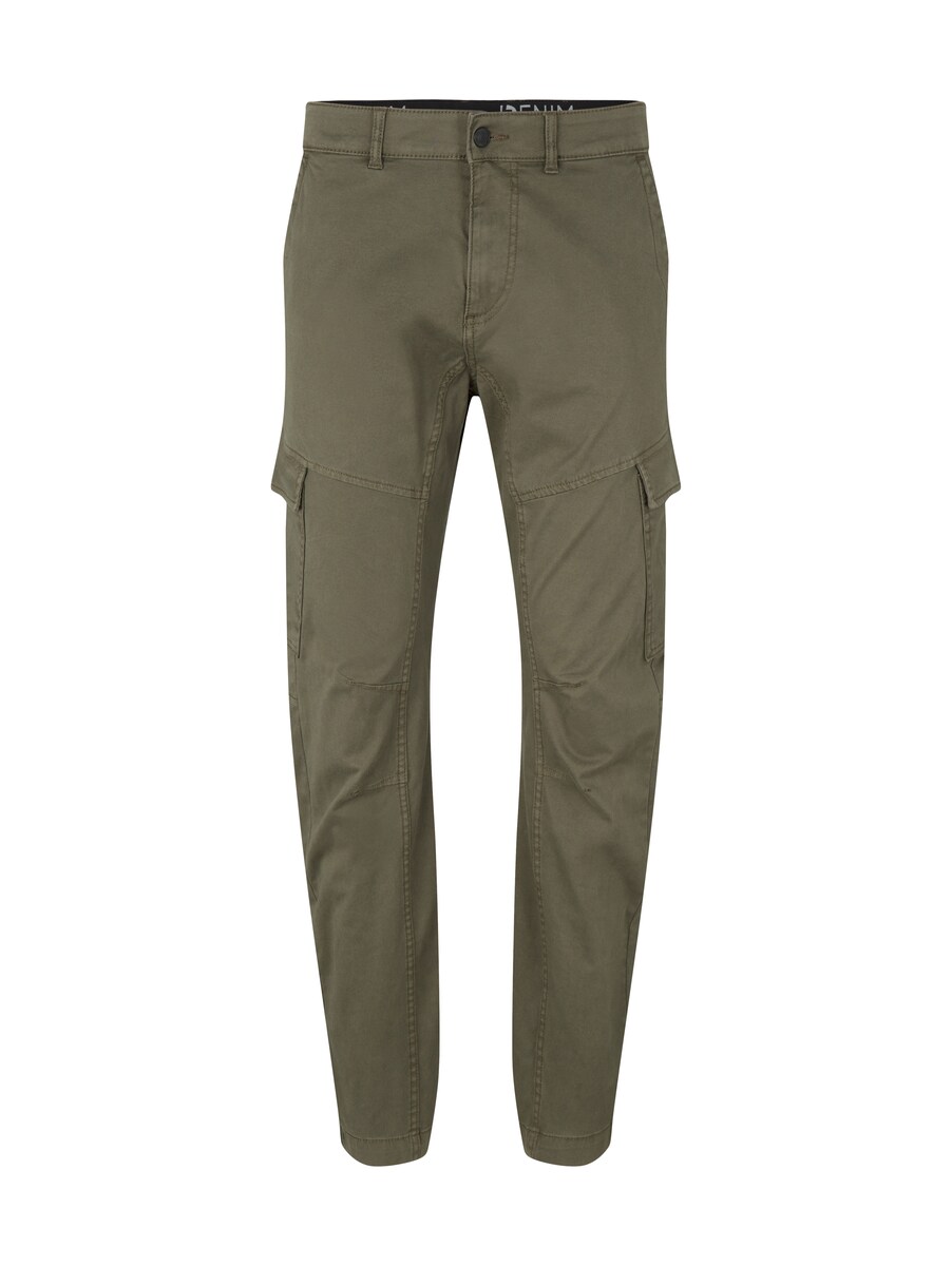 Man Cargo Trousers Green from Tom Tailor GOOFASH