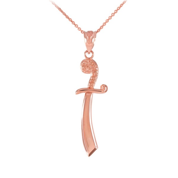 Man Necklace in Rose Gold Boutique GOOFASH