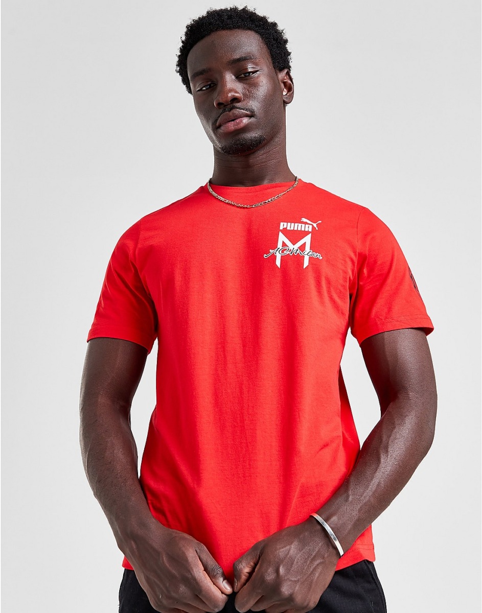 Man Red - T-Shirt - Puma - JD Sports GOOFASH
