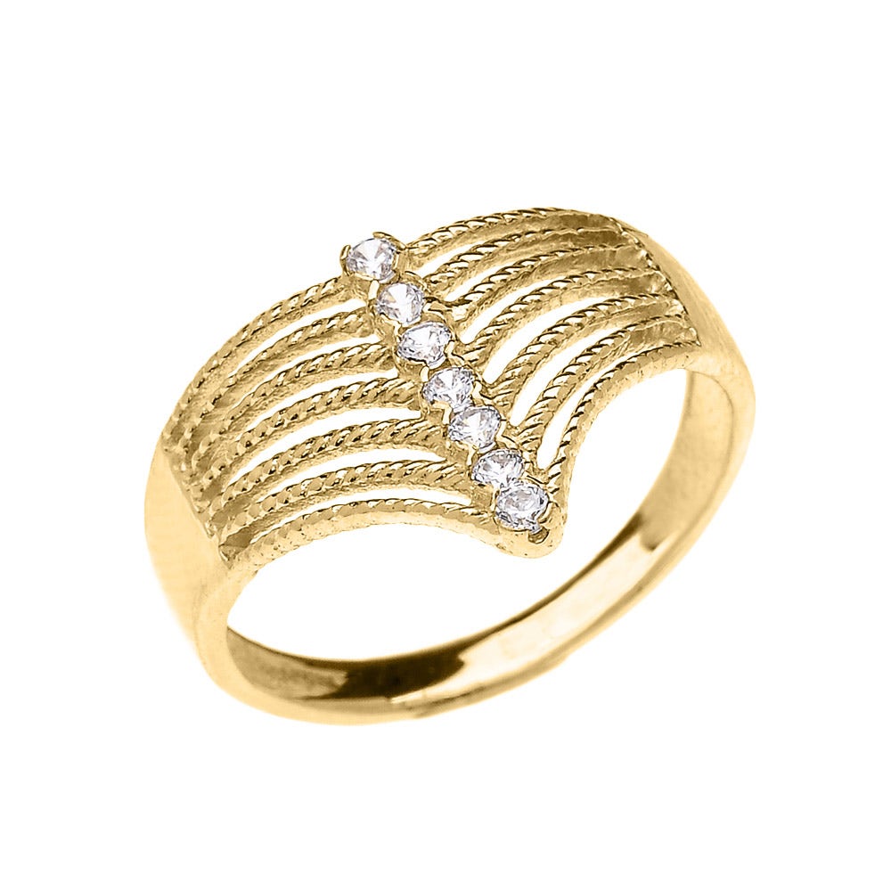 Man Ring Gold by Gold Boutique GOOFASH
