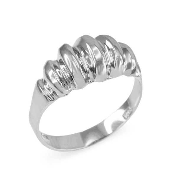 Man Silver Ring - Gold Boutique GOOFASH