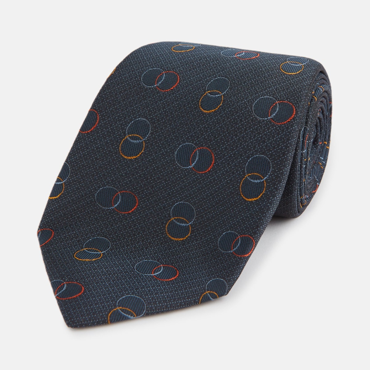 Man Tie in Blue at Turnbull And Asser GOOFASH