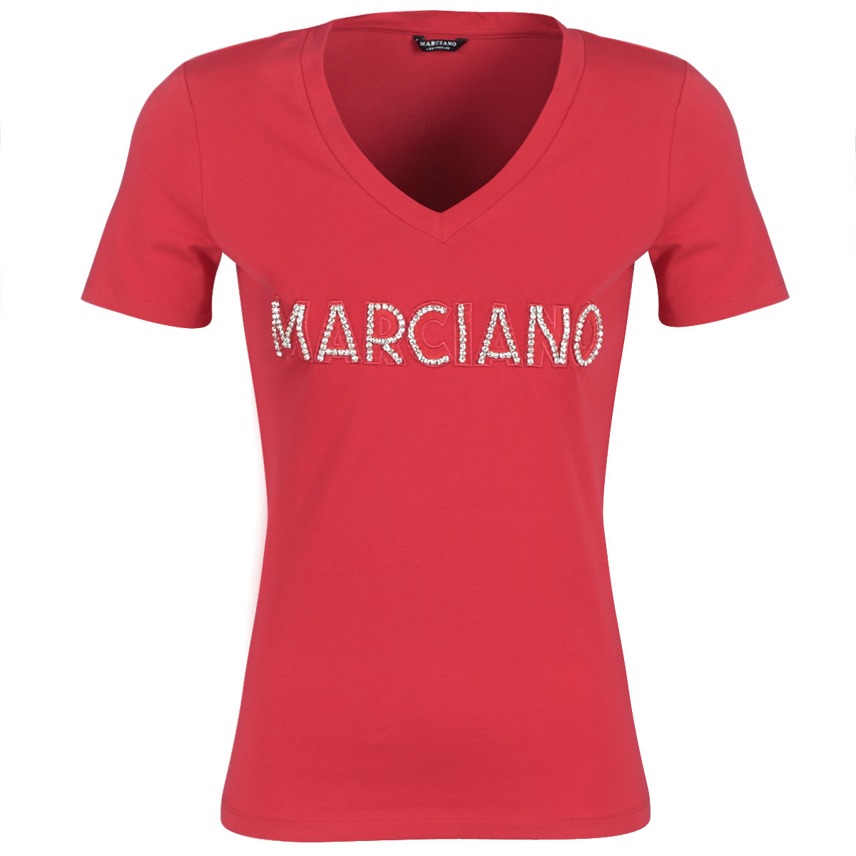 Marciano - Women's Red T-Shirt from Spartoo GOOFASH