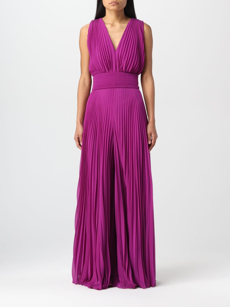 Max Mara - Purple Dress - Giglio Women GOOFASH