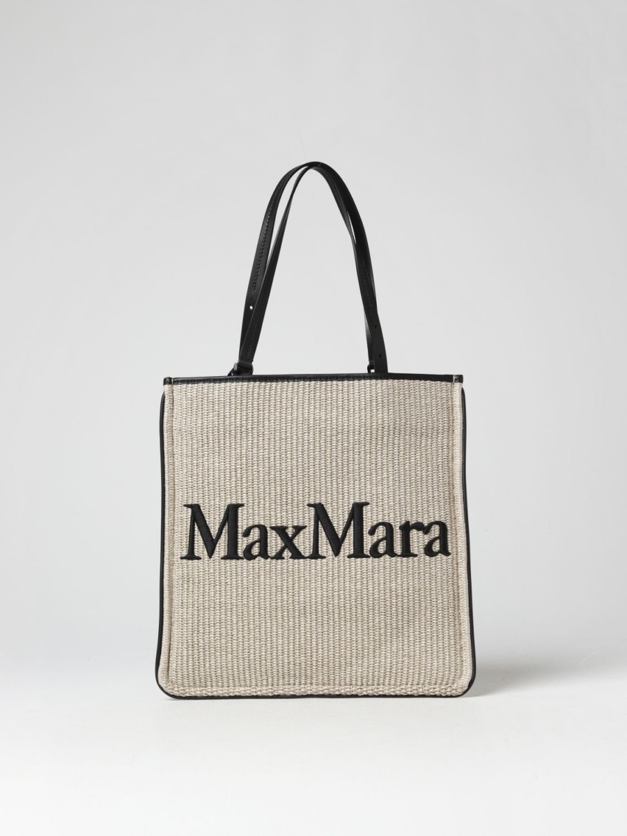 Max Mara - Shoulder Bag Sand - Giglio Woman GOOFASH