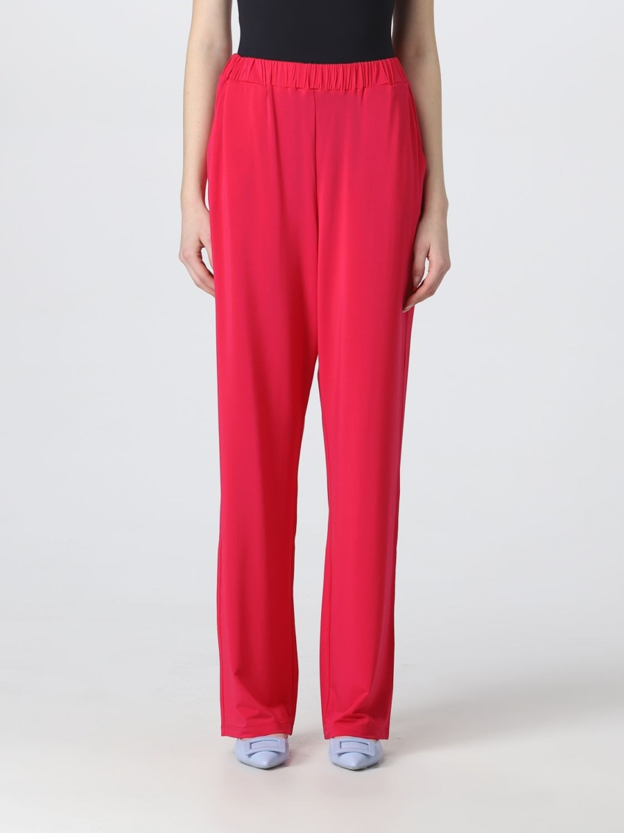 Max Mara - Women Pink Trousers from Giglio GOOFASH