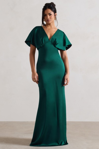 Maxi Dress in Green - Club L London Woman - Club L London GOOFASH