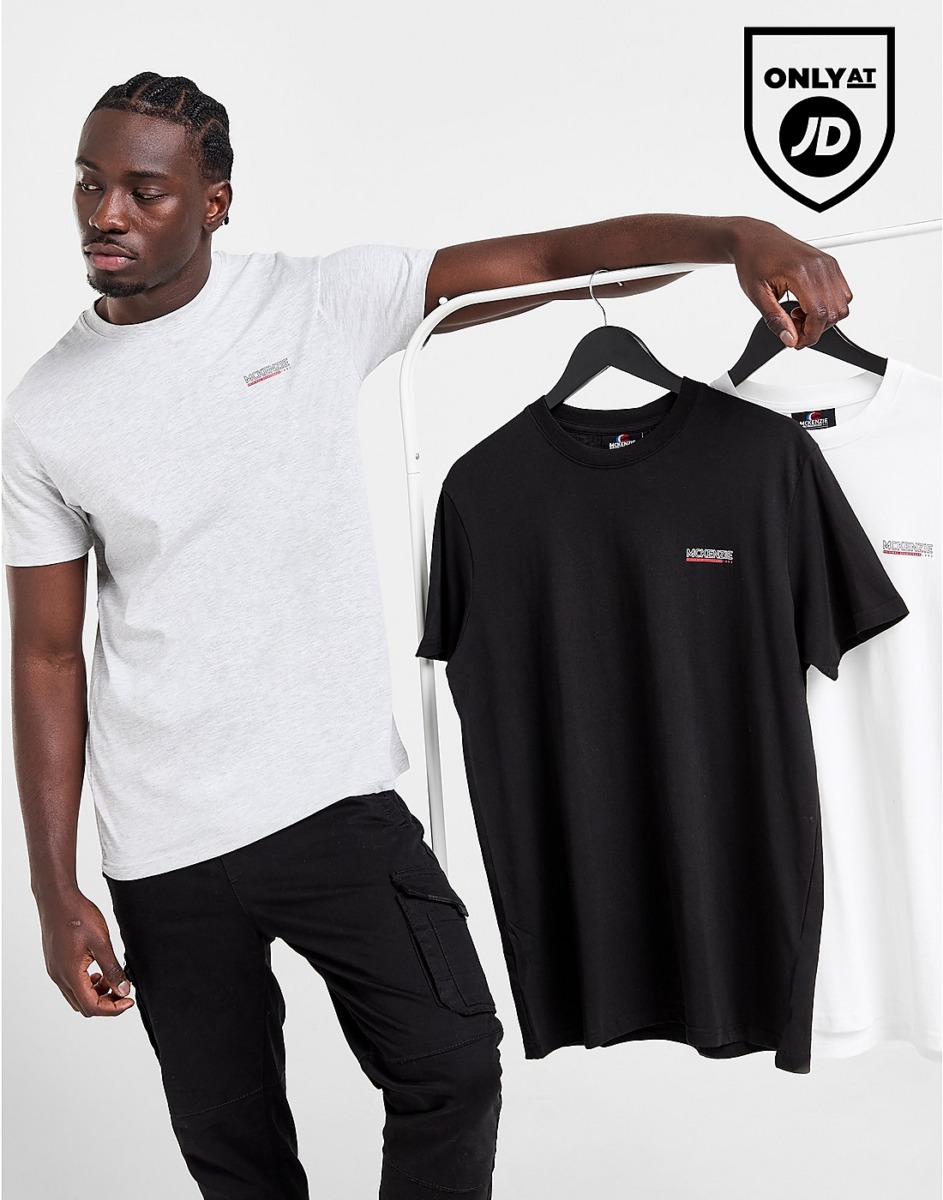 Mckenzie - T-Shirt in Black for Man from JD Sports GOOFASH