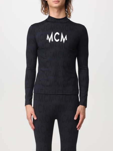 Mcm - T-Shirt Black Giglio Men GOOFASH