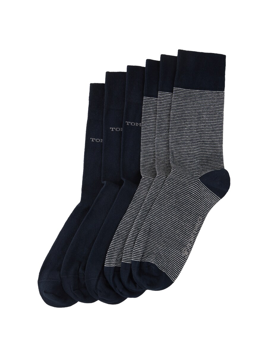 Men Blue - Socks - Tom Tailor GOOFASH