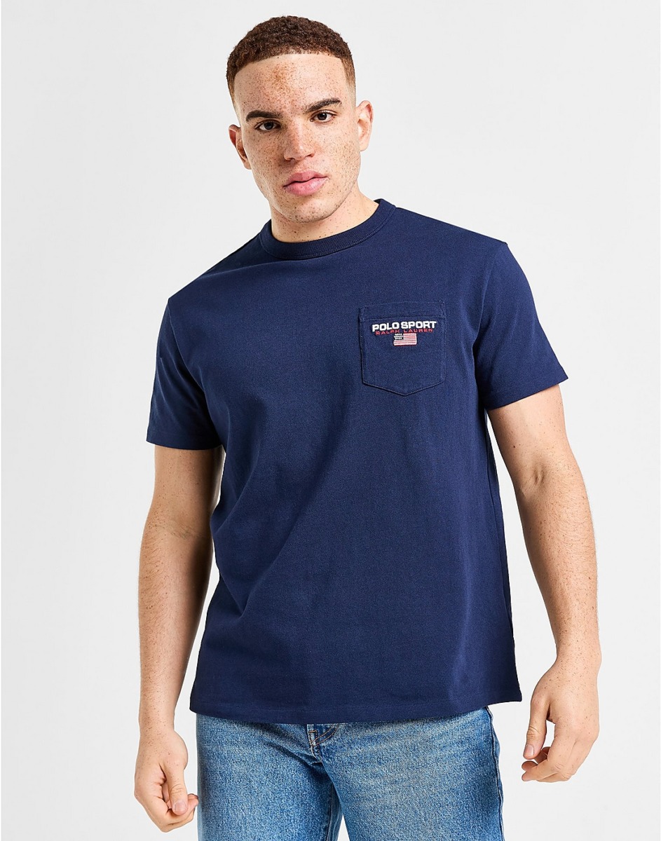 Men Blue T-Shirt Ralph Lauren - JD Sports GOOFASH