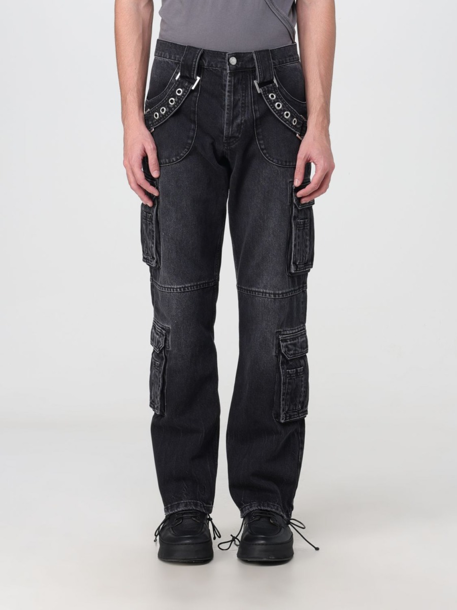 Men Jeans in Black Misbhv - Giglio GOOFASH