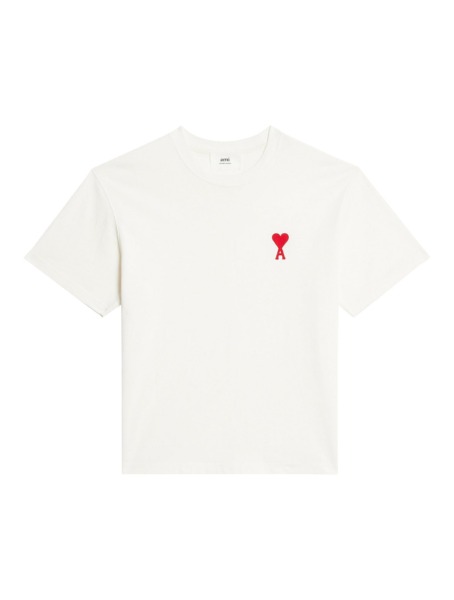 Men T-Shirt - White - Suitnegozi - Ami Paris GOOFASH