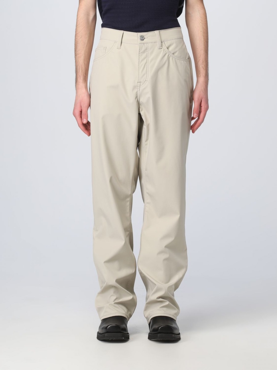 Men Trousers in Cream Our Legacy - Giglio GOOFASH