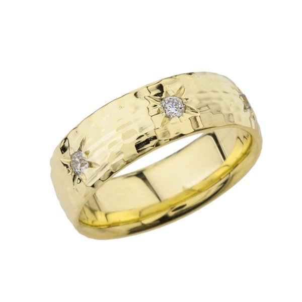 Men Wedding Ring in Gold Gold Boutique GOOFASH