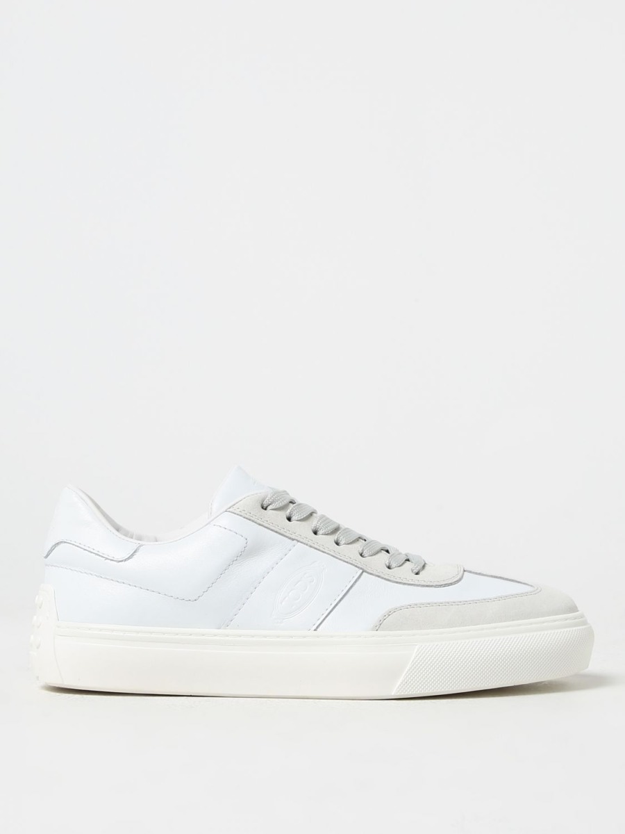 Men White Trainers Tods - Giglio GOOFASH
