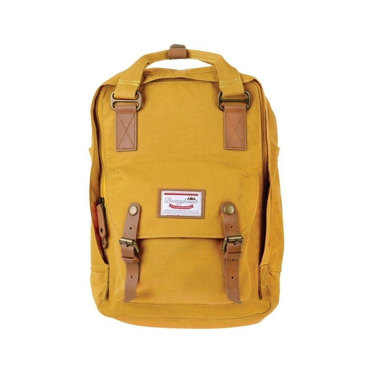 Mens Backpack in Yellow by Spartoo GOOFASH