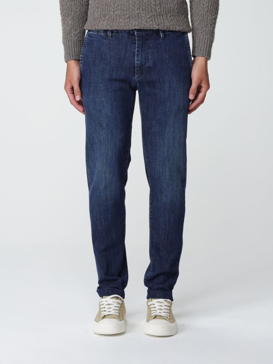Mens Blue Jeans - Re-Hash - Giglio GOOFASH