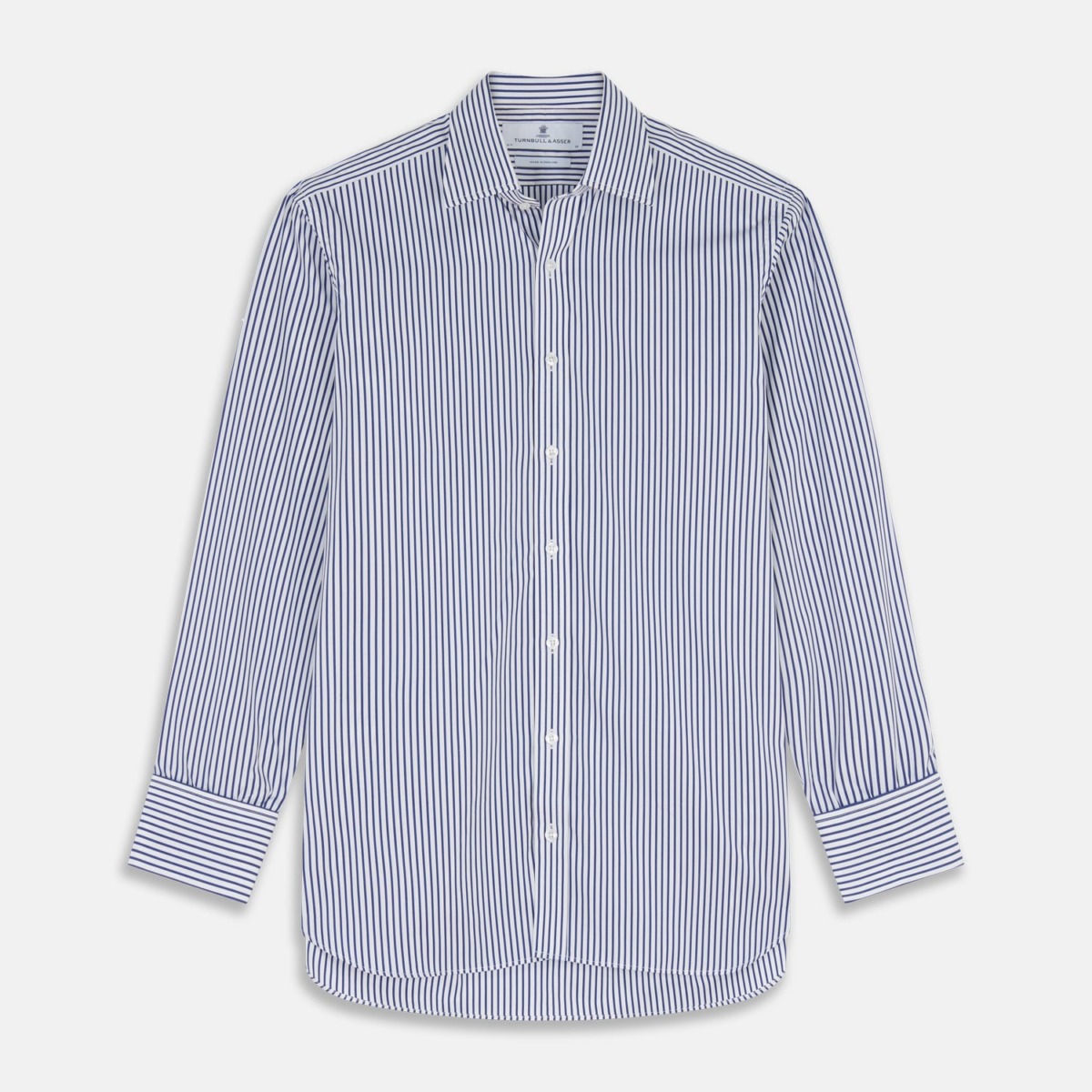 Mens Blue Shirt by Turnbull And Asser GOOFASH