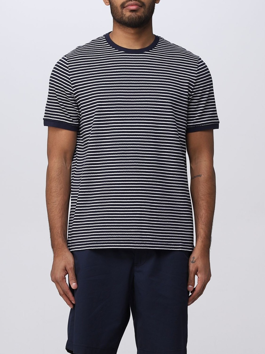 Mens Blue - T-Shirt - Oof - Giglio GOOFASH