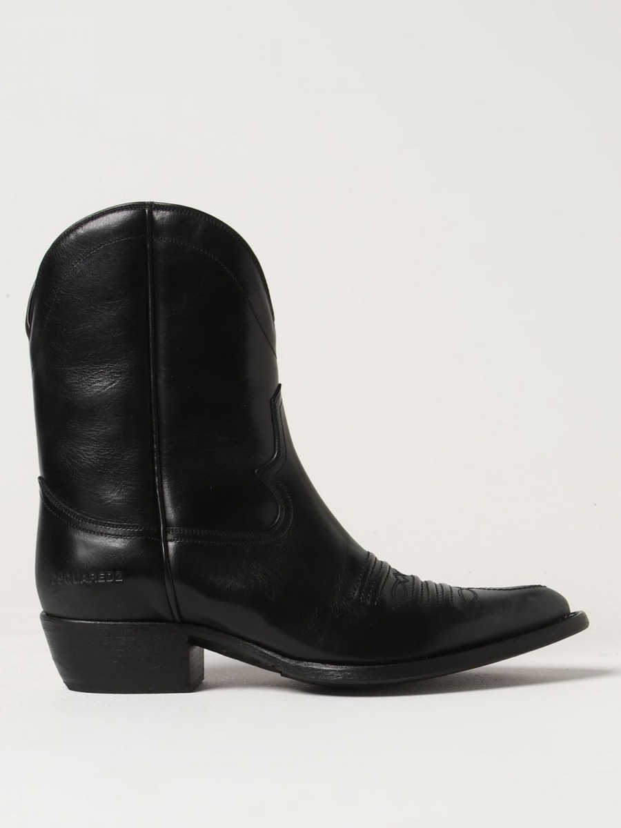 Mens Boots Black from Giglio GOOFASH