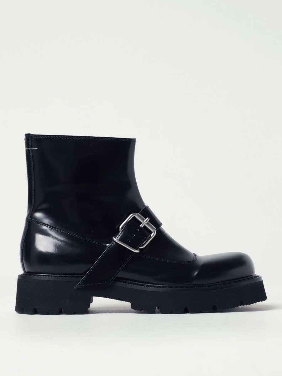 Mens Boots in Black at Giglio GOOFASH