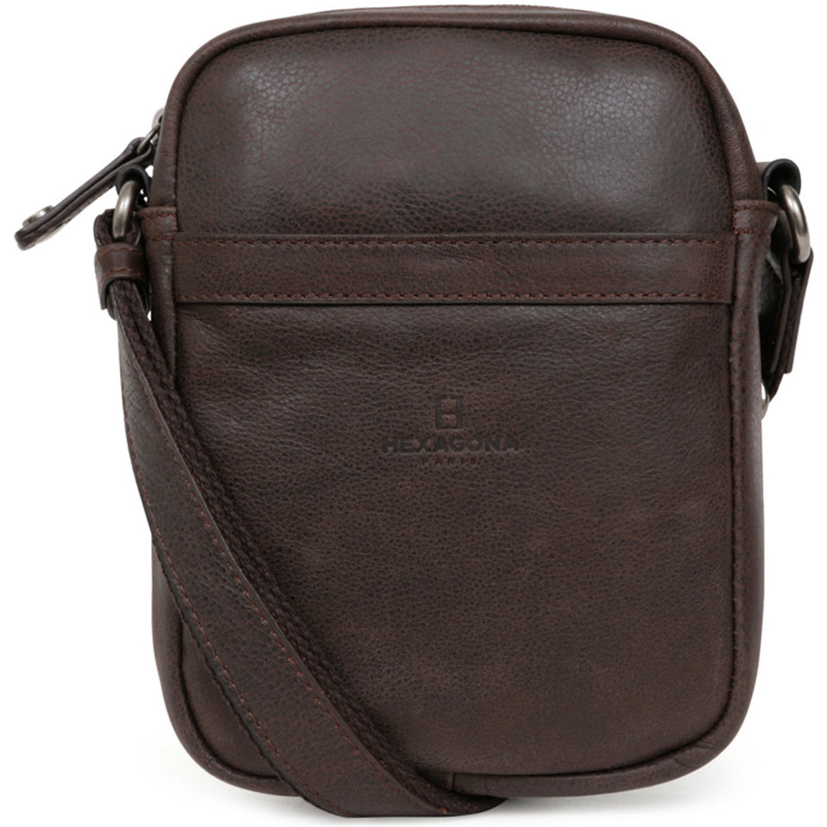 Men's Brown Handbag from Spartoo GOOFASH