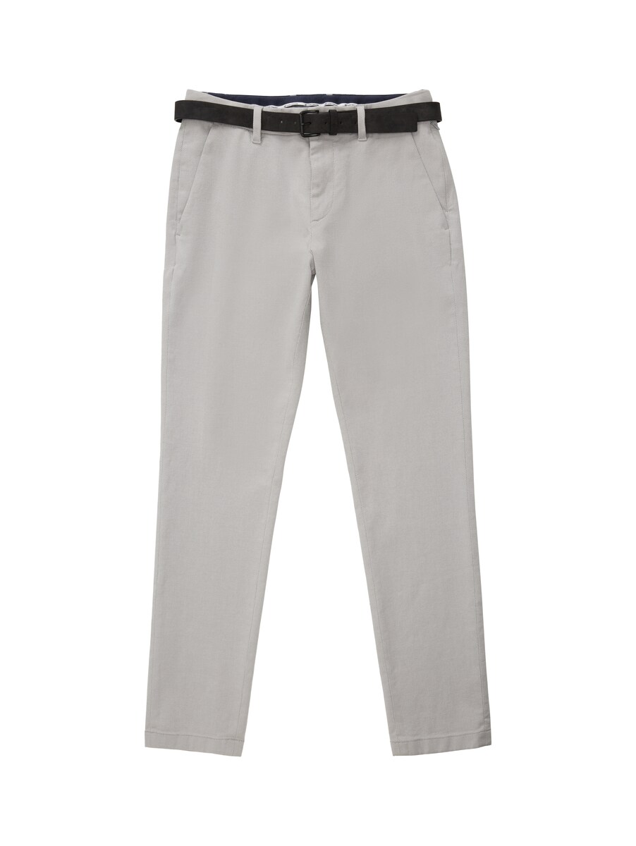 Men's Chino Pants in Grey - Tom Tailor GOOFASH