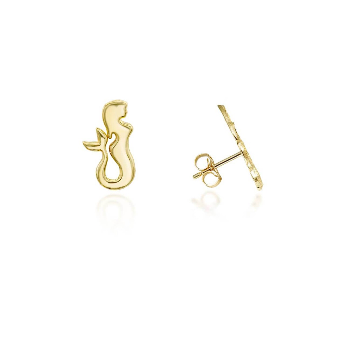 Mens Earrings Gold from Gold Boutique GOOFASH