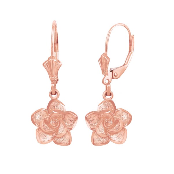 Men's Earrings Rose by Gold Boutique GOOFASH