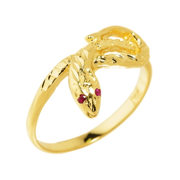 Men's Gold Ring by Gold Boutique GOOFASH