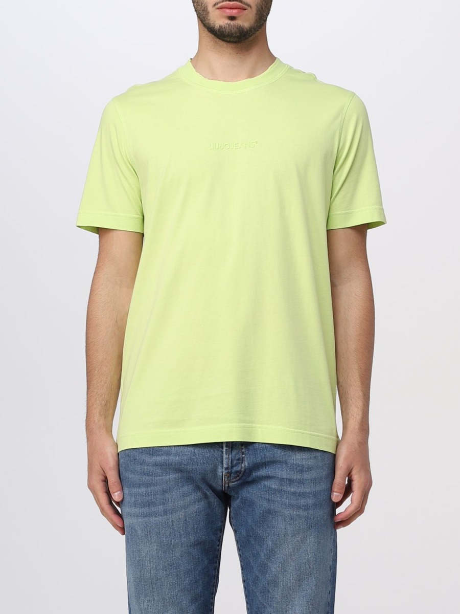 Men's Green T-Shirt Giglio - Liu Jo GOOFASH