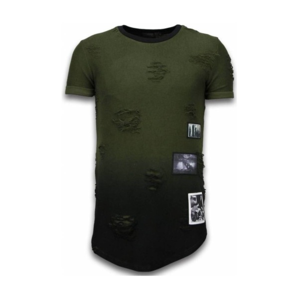 Men's Green T-Shirt - Spartoo GOOFASH