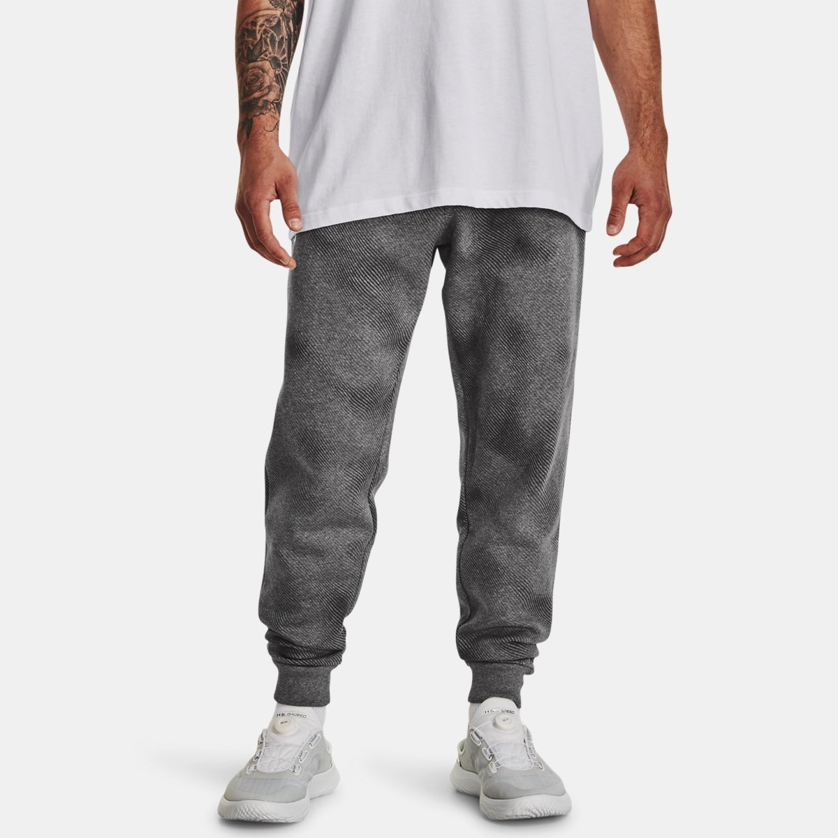 Men's Grey Joggers from Under Armour GOOFASH