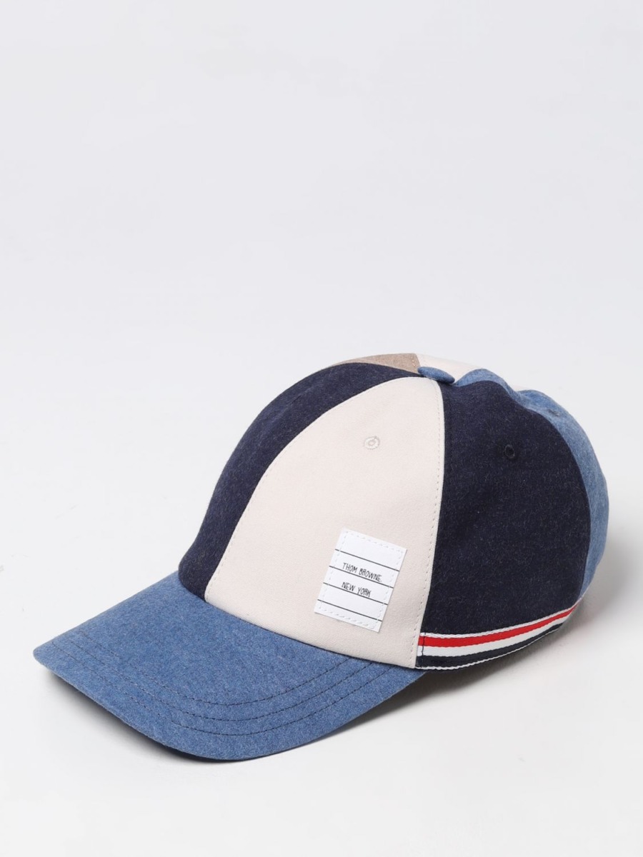 Mens Hat in White by Giglio GOOFASH