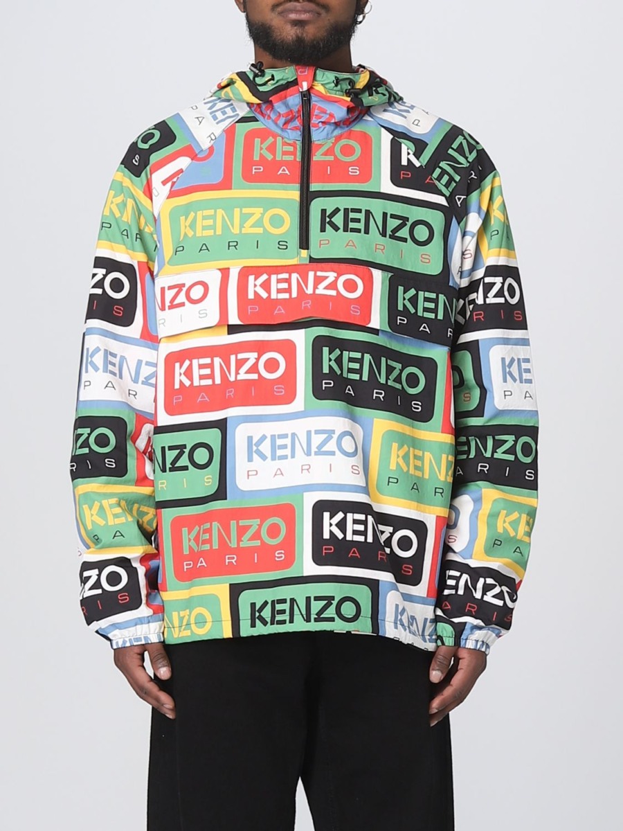 Men's Jacket Multicolor Giglio Kenzo GOOFASH