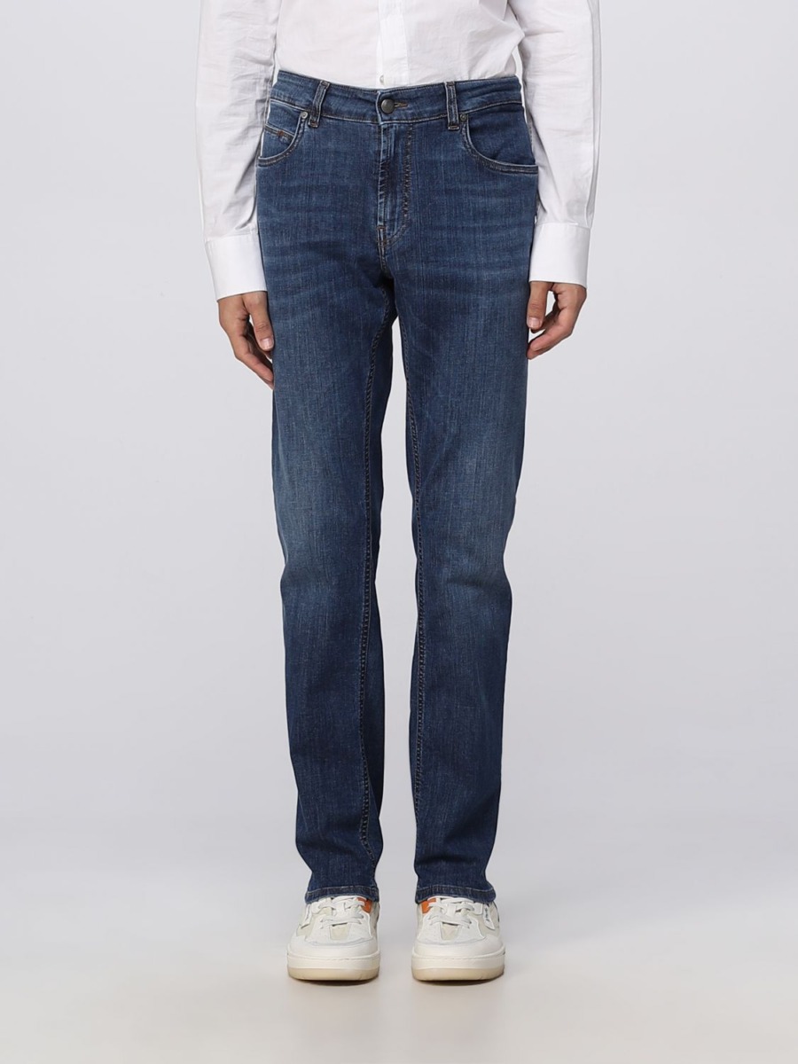 Men's Jeans Blue from Giglio GOOFASH