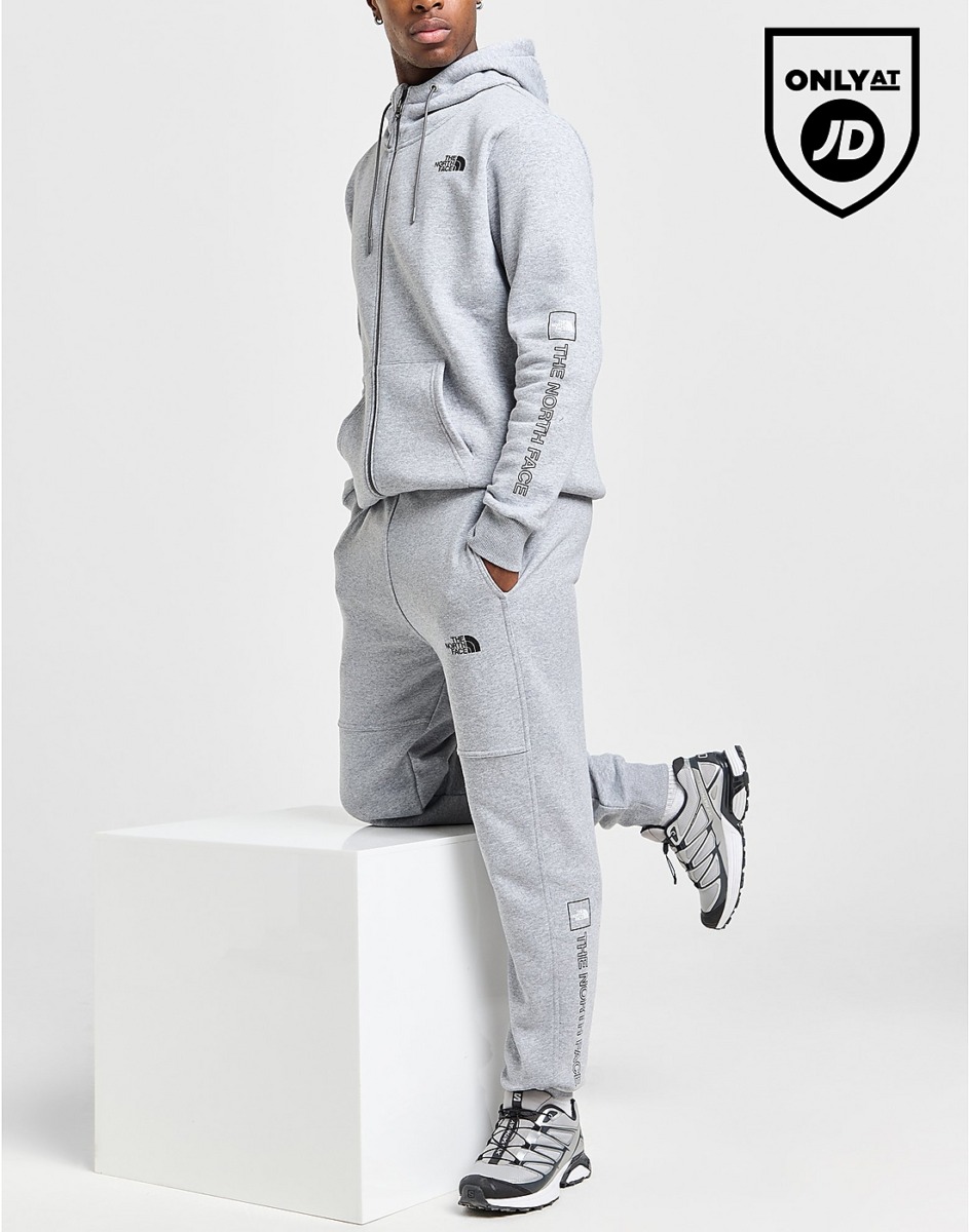 Mens Joggers in Grey - The North Face - JD Sports GOOFASH
