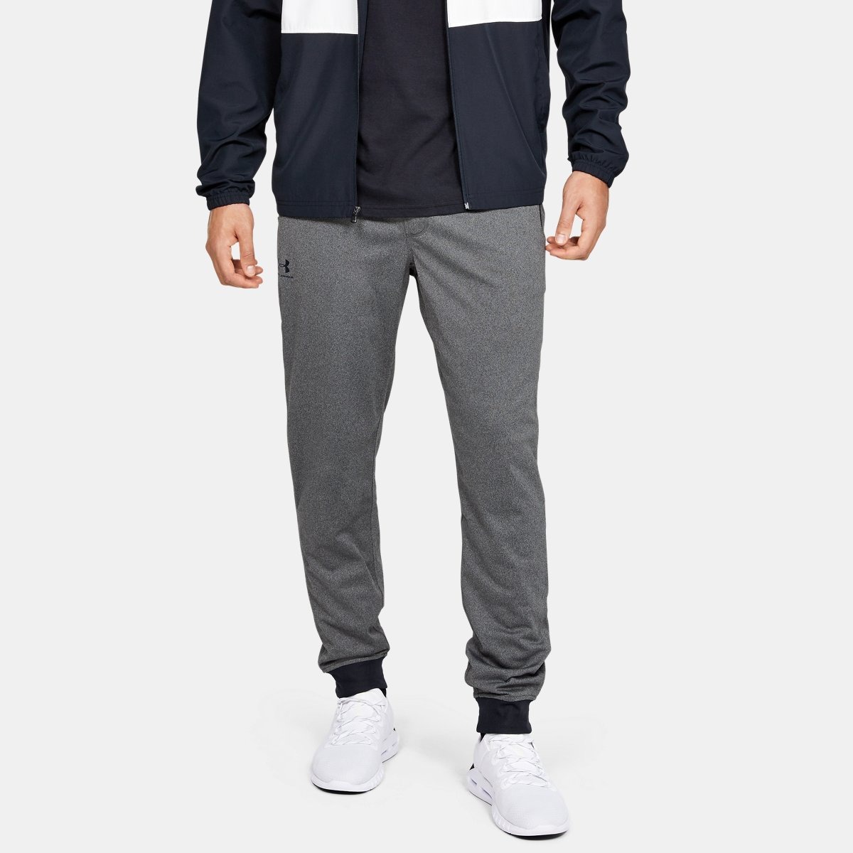 Mens Joggers in Grey Under Armour GOOFASH