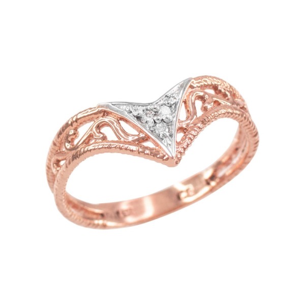 Men's Ring in Rose Gold Boutique GOOFASH